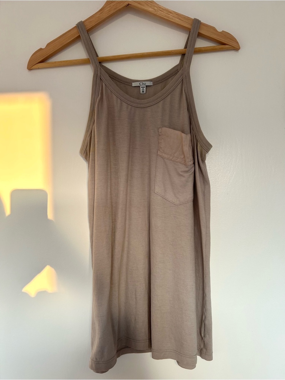 CIU Taupe Women's Pocket Tank Top